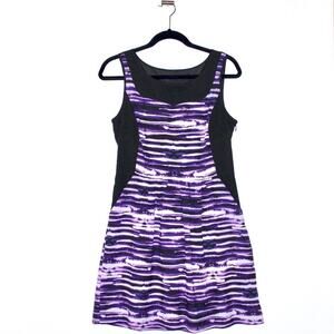 Kensie Purple Mini Dress with Pockets Size Medium